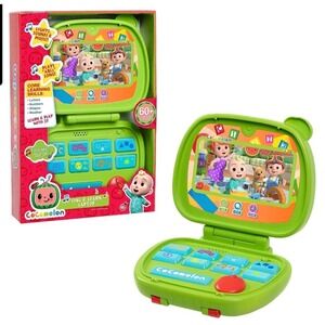 CoComelon Sing and Learn Laptop Toy for Kids, Lights, Sounds, and Music Encou...